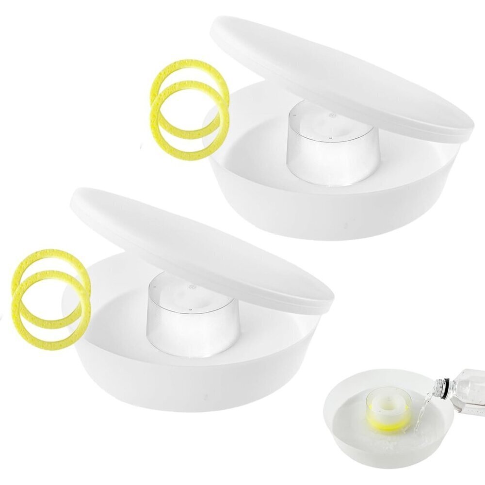 Upgraded Rapid Bee Top Feeder with Anti-Drowning Sponge Rings, Round Hive Top